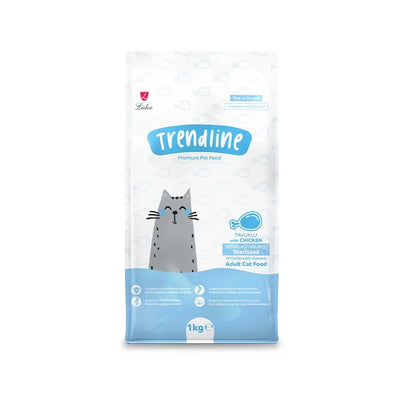 Trendline Adult cat food sterilised chicken 1kg - Pet Priority