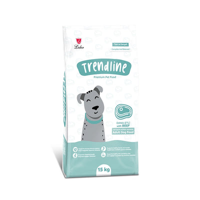 Trendline Adult dog food beef 15kg