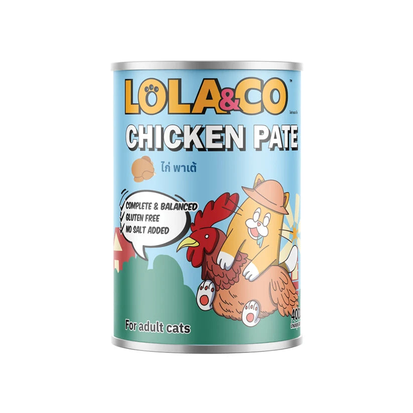 Lola&Co Chicken Pate 400gm x24