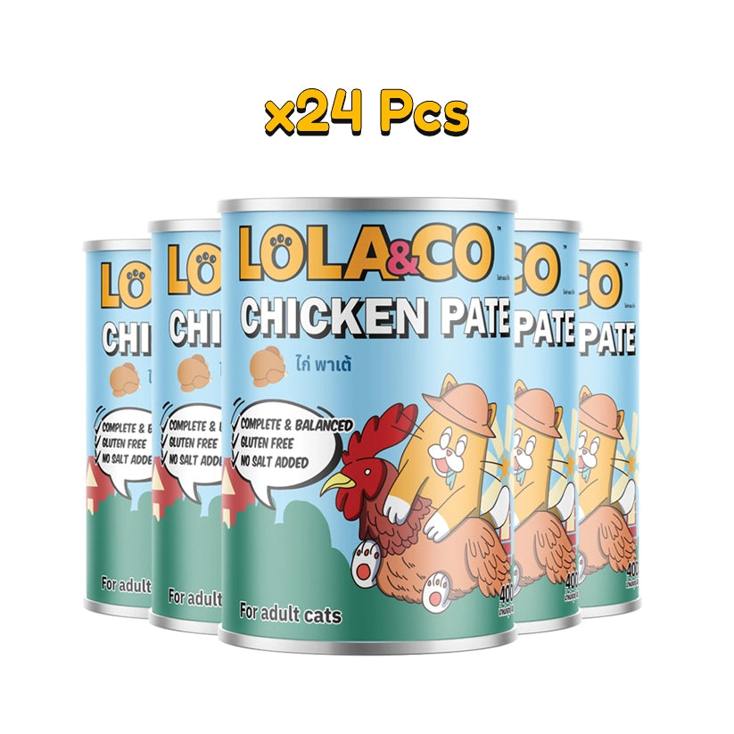 Lola&Co Chicken Pate 400gm x24