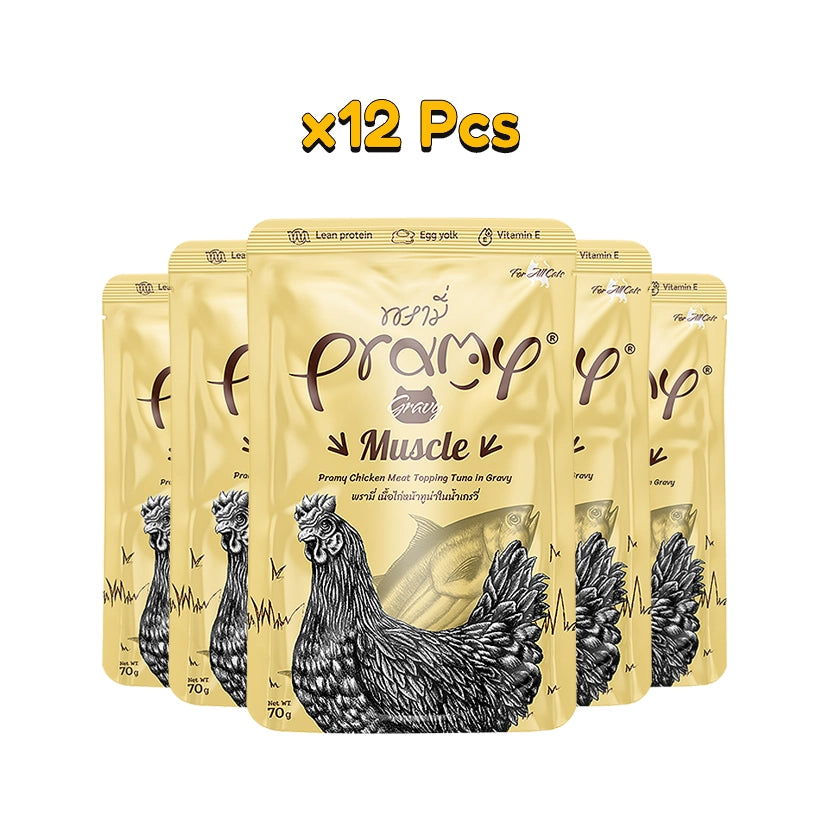 Pramy Chicken Topping Tuna Gravy x12