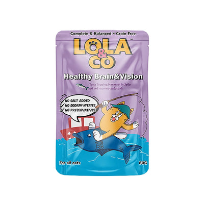 Lola&Co Healthy Brain 80gm Pouch x12