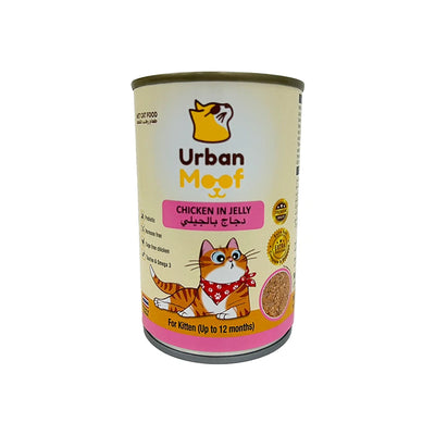 Urban moof Kitten Chicken in Jelly 400g X12