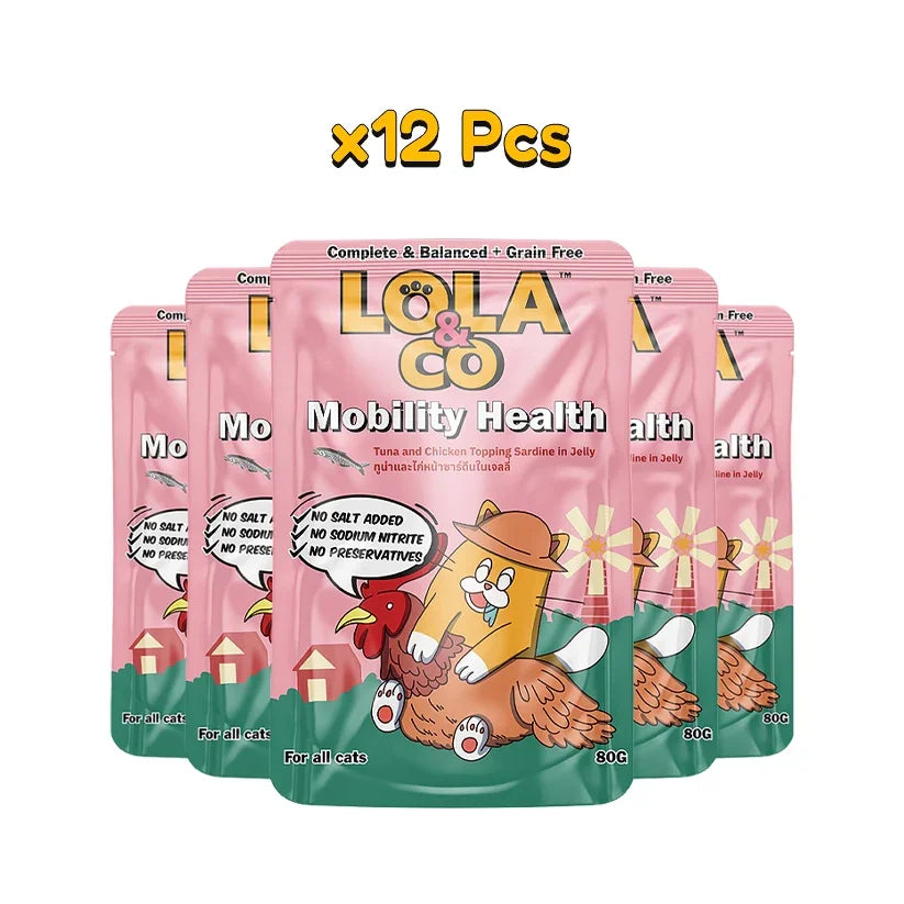 Lola&Co Mobility Health 80gm x12 - Pet Priority