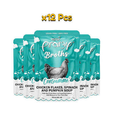 Pramy Chicken Spinach Pumpkin x12 - Pet Priority