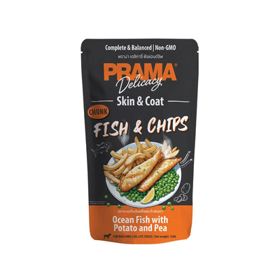 Prama Delicacy Fish and Chips in Gravy Complete Food