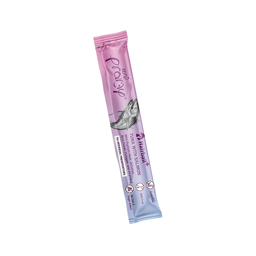 Pramy hairball - tuna with salmon 14g x4