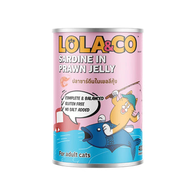 Lola&Co Sardine in Prawn Jelly 400gm x24
