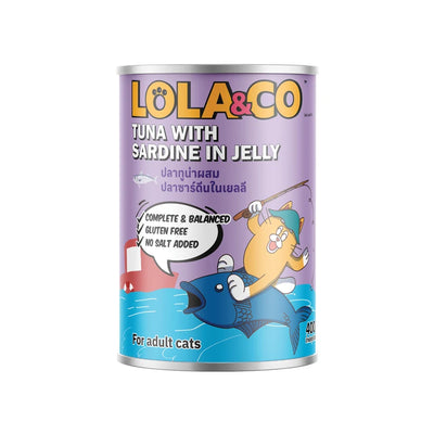Lola&Co Tuna Sardines in Jelly 400gm x24