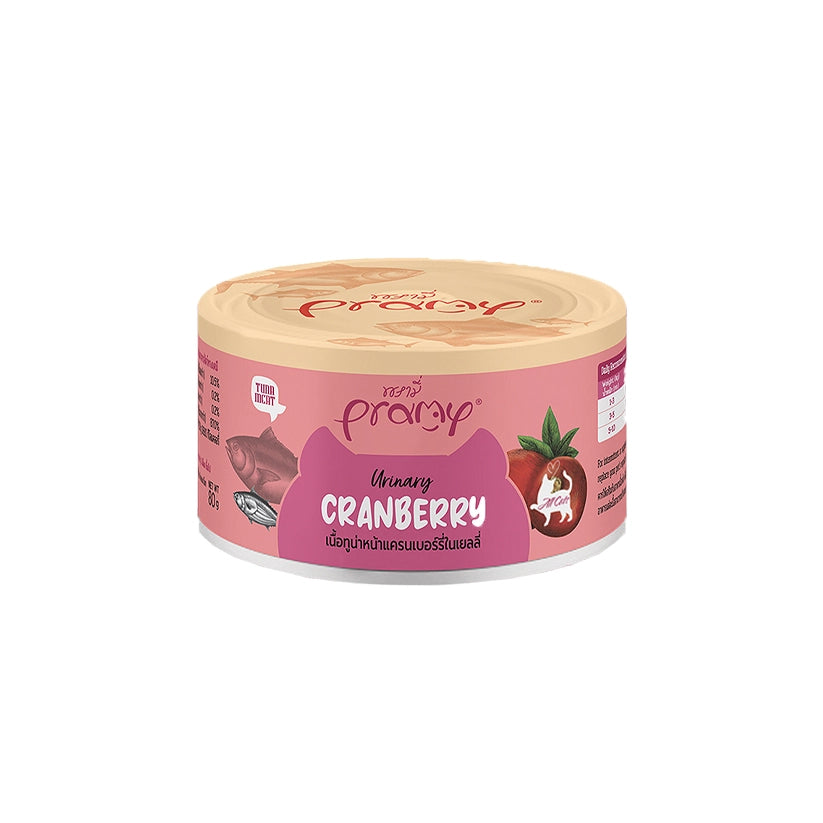 Pramy Tuna Topping Cranberry in Jelly 80gm x24