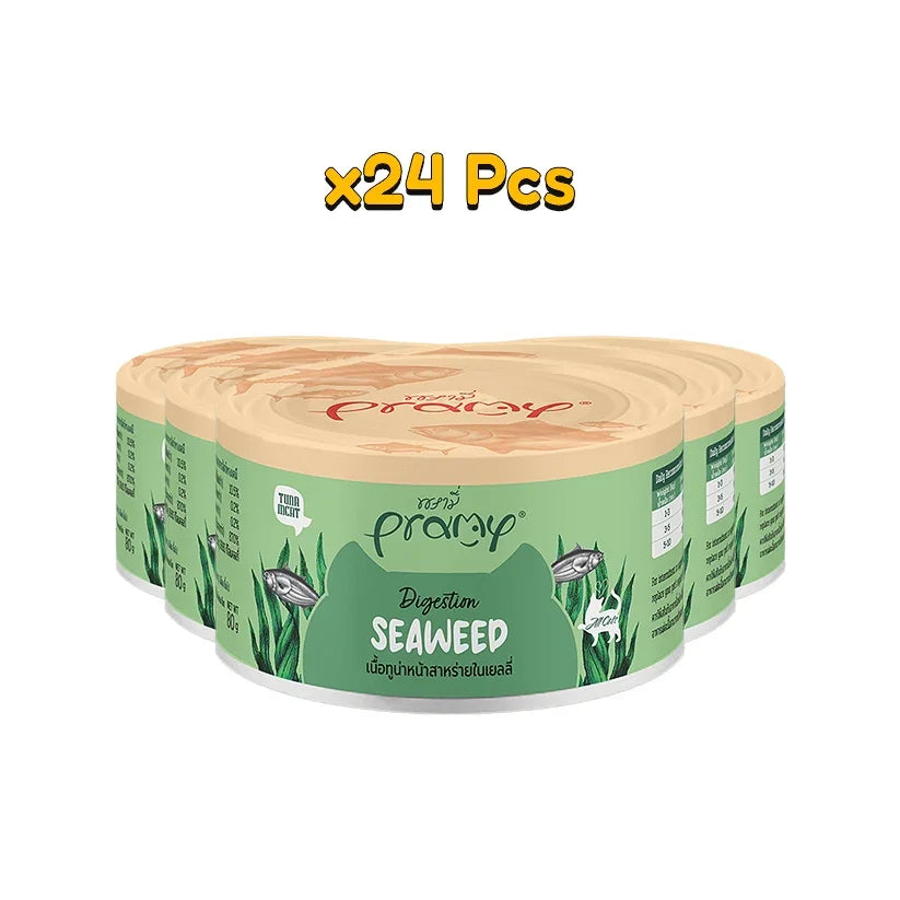 Pramy Tuna Topping Shrimp 80gm x24 - Pet Priority
