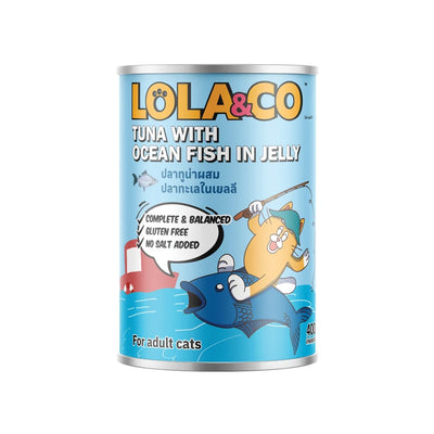 Lola&Co Tuna Ocean Fish in Jelly 400gm x24