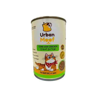 Urban moof Tuna with Chicken 400g x12