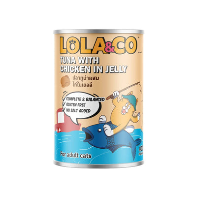 Lola&Co Tuna with Chicken in Jelly 400gm x24
