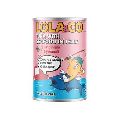 Lola&Co Tuna with Seafood 400gm x24
