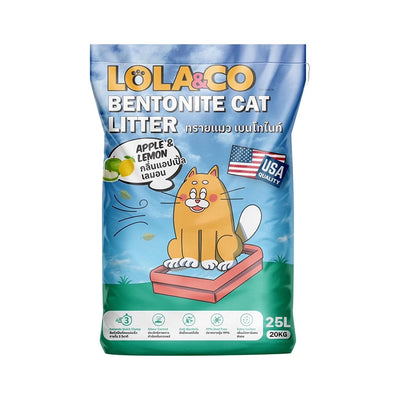 Lola&co Bentonite Cat Litter 25L