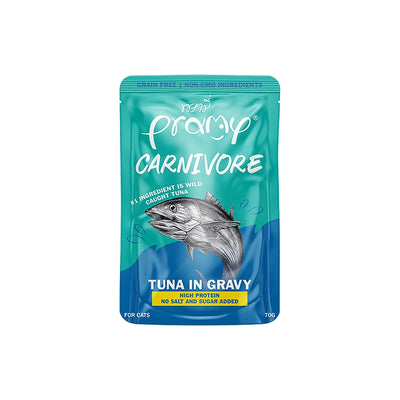 Carnivore Tuna in gravy 70g - Pet Priority