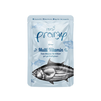 Pramy Tuna Mousse for Kitten 70gm x12